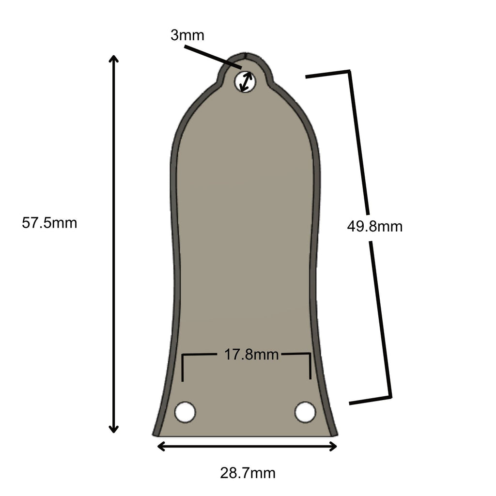 Ploutone Custom Truss Rod Cover for Gibson SG - Multiple Colors