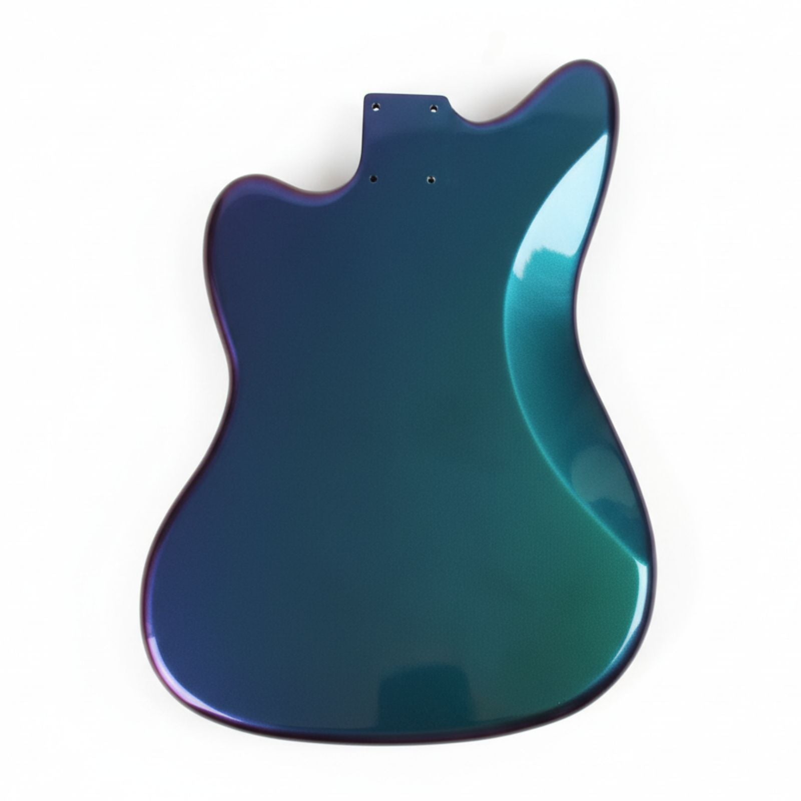 Finished Alder Jazzmaster/ Offset Guitar Body - Chameleon - Ploutone