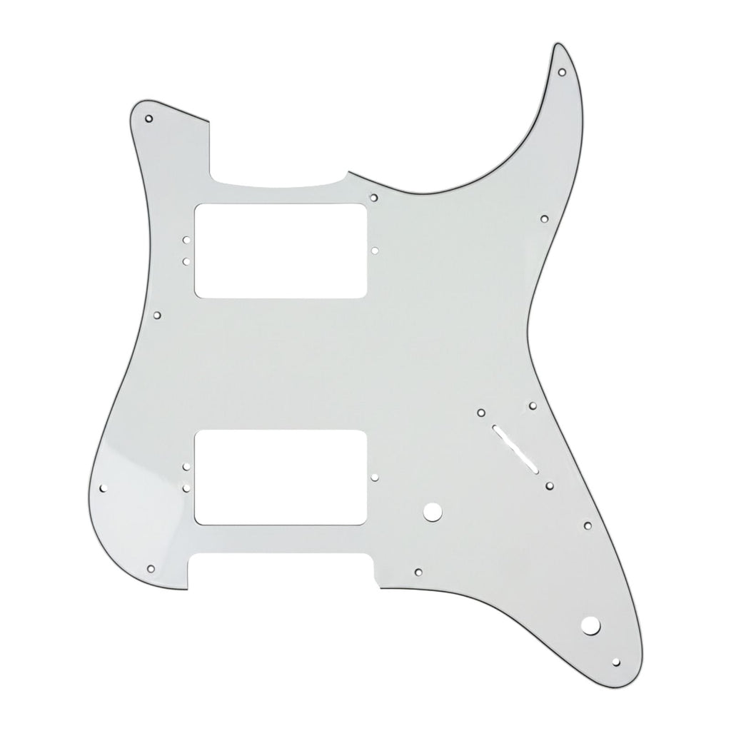 Kiesel Delos HH Pickguard - 15+ Colors 3-Ply White - Ploutone