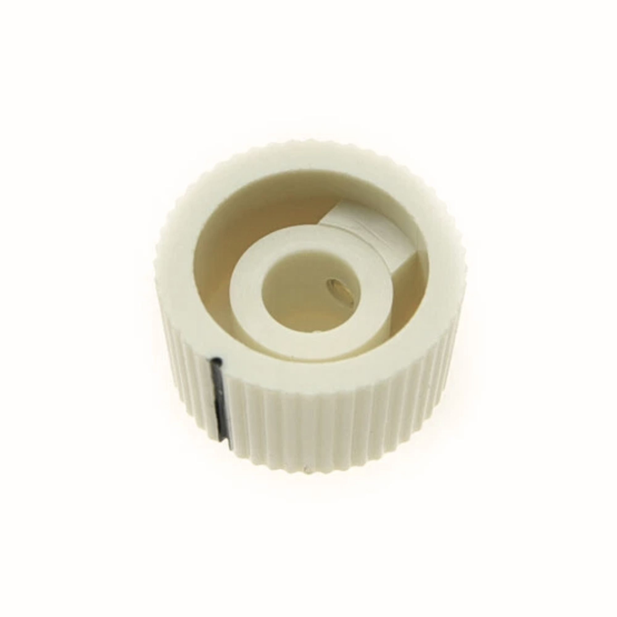 Aged White Vintage-Style Amplifier Knobs w/ Set Screw - Fits 6.35mm Pots - Ploutone
