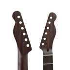 Wenge Tele-Style Guitar Neck, 22 Fret, Wenge Fretboard, 9.5" Radius (Bone Nut, Bolt-On) - Ploutone