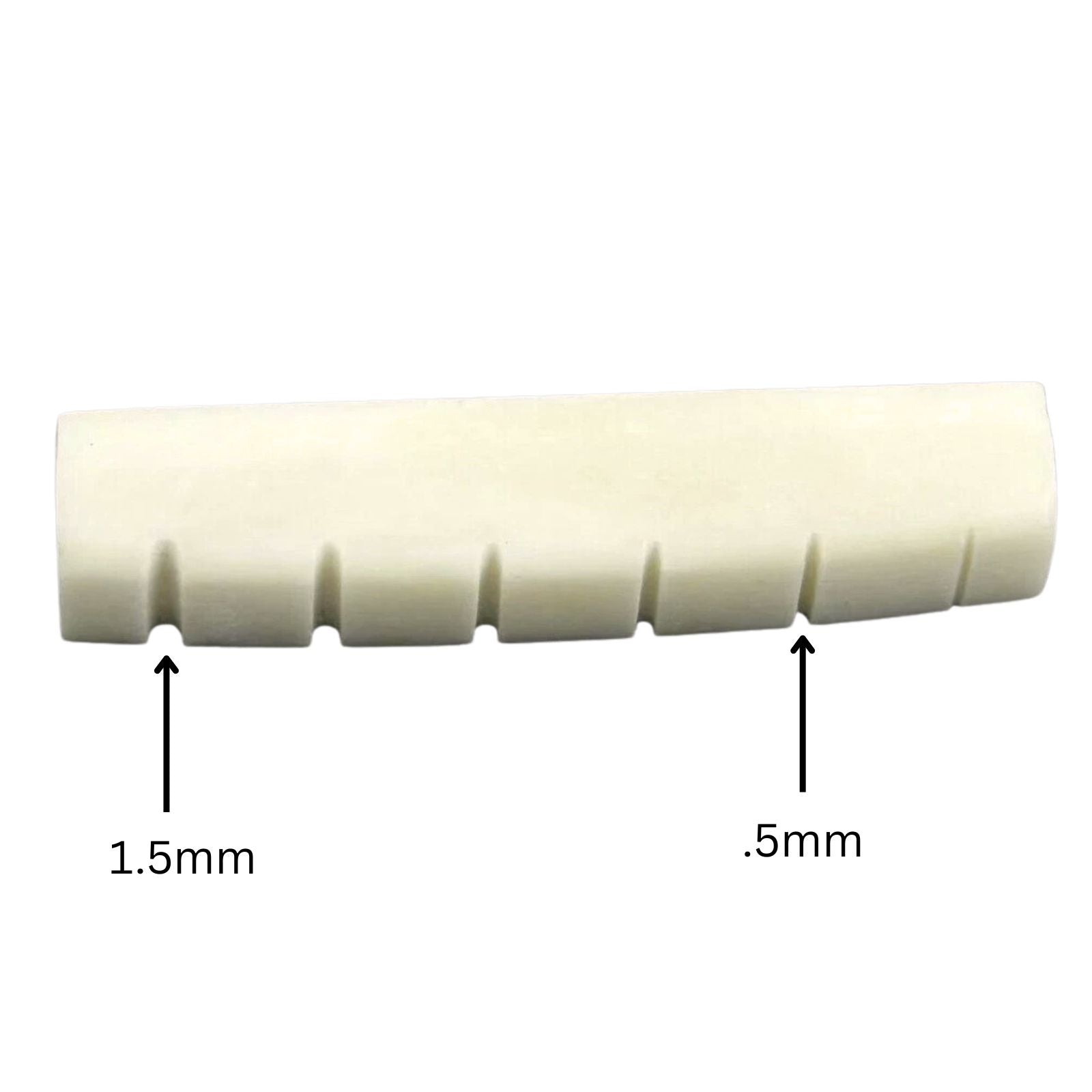 10x Bone Guitar Nut Slotted 43mm for Gibson Epiphone Les Paul - Ploutone