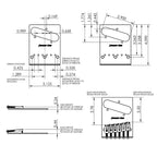 Hipshot Telecaster® Bridge - Ploutone