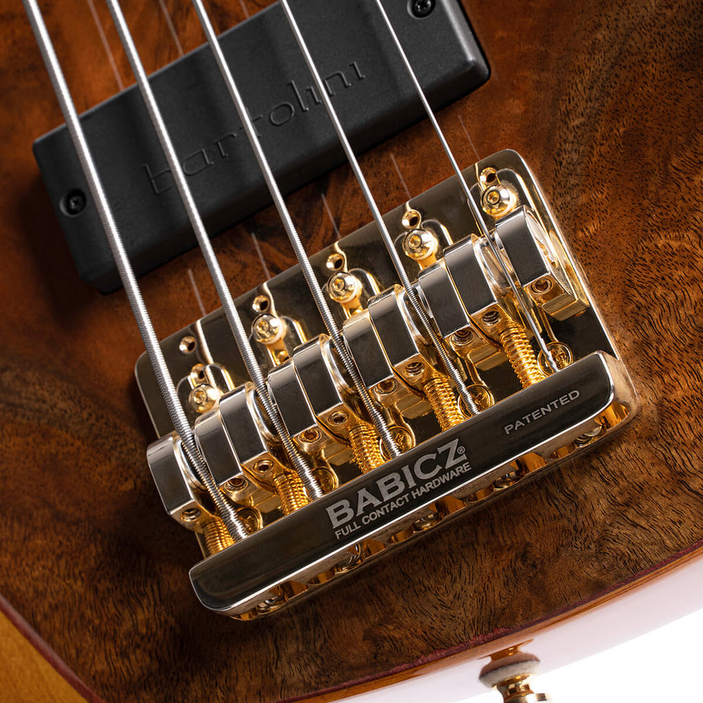 Cort Jeff Berlin Signature Rithimic 5-String Bass Guitar - Natural - Ploutone