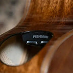 Masterpiece Series Modern Black Acoustic Electric Guitar - Trans Black Gloss (B-Stock) - Ploutone