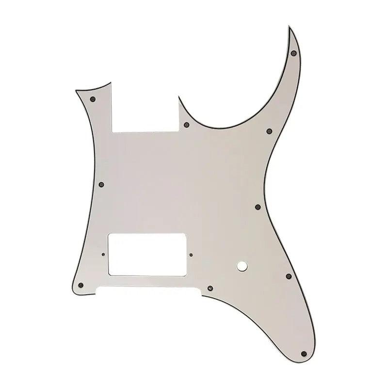 Ibanez RG350EX Single Humbucker Pickguard (MIJ) - 25+ Colors 3-Ply Parchment - Ploutone