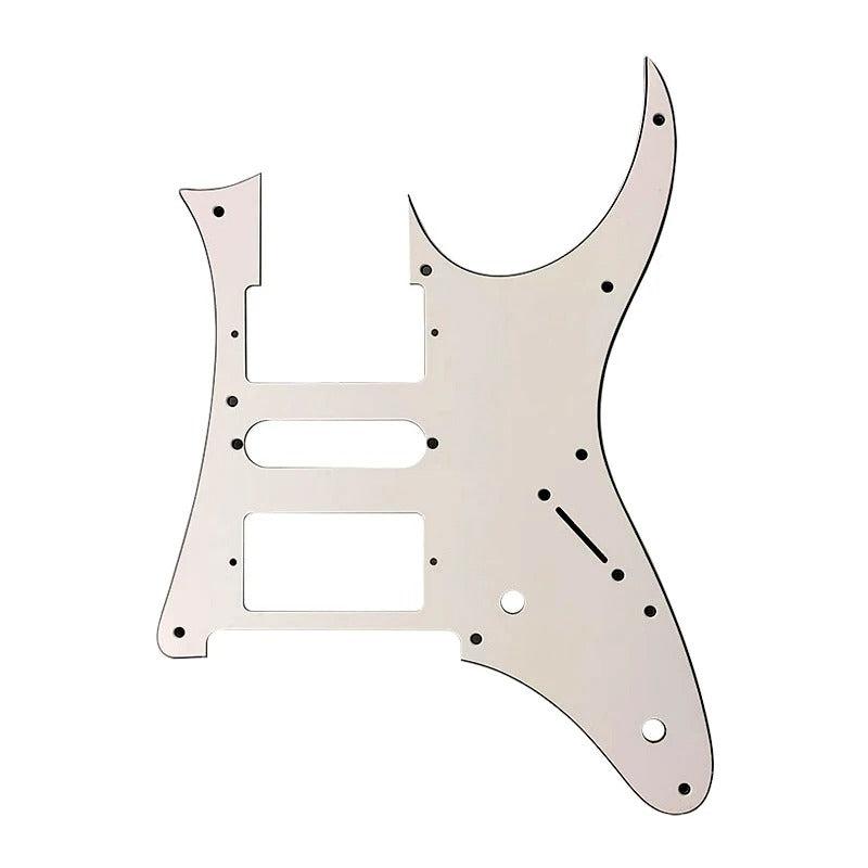 Ibanez RG3550MZ HSH Pickguard (MIJ) - 3-Ply White - Ploutone