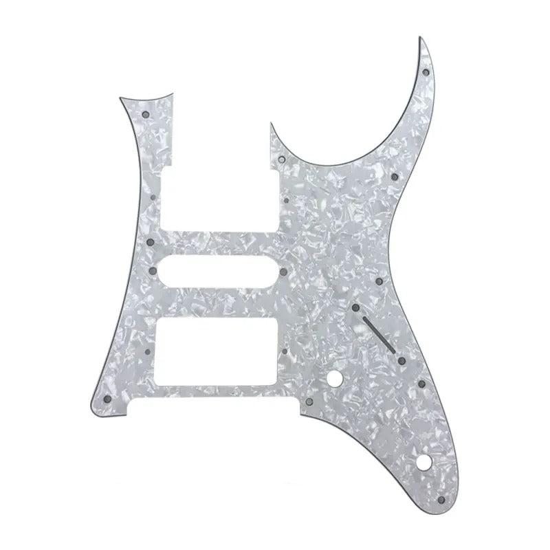 Ibanez RG2550Z HSH Pickguard - 25+ Colors 4-Ply White Pearl - Ploutone