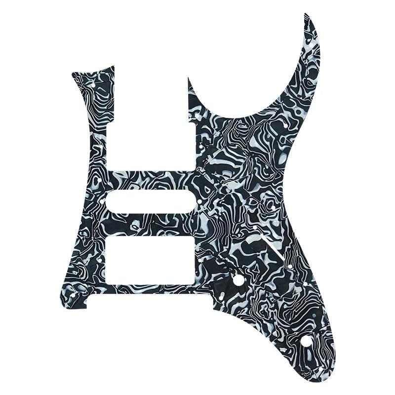 Ibanez RG3550MZ HSH Pickguard (MIJ) - Black Pearl Shell Pickguards from Ploutone