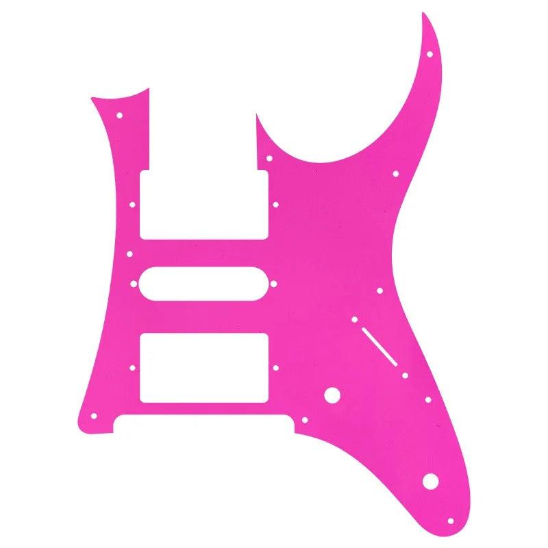 Ibanez RG2550Z HSH Guitar Pickup Scratch Plate (MIJ 2016) - 4-Ply Pink  from Ploutone