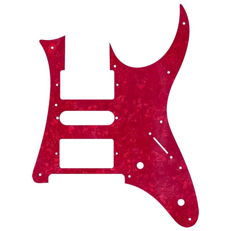 Ibanez RG3550MZ HSH Pickguard (MIJ) - 25+ Colors 4-Ply Red Pearl - Ploutone