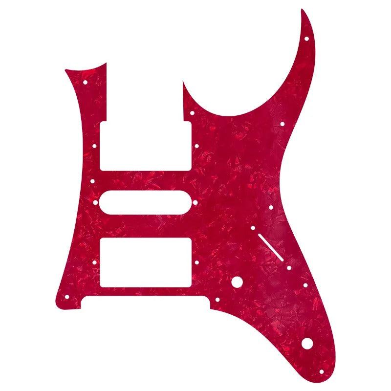 Ibanez RG2550Z HSH Guitar Pickup Scratch Plate (MIJ 2016) - 4-Ply Red Pearl  from Ploutone