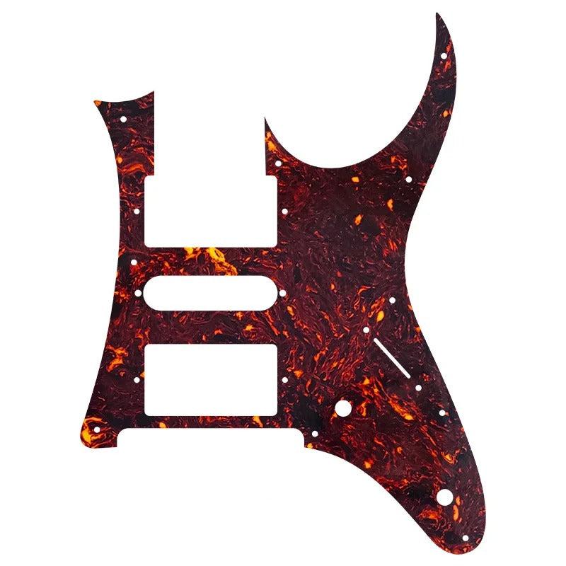 Ibanez RG2550Z HSH Pickguard - 25+ Colors 4-Ply Brown Tortoise - Ploutone
