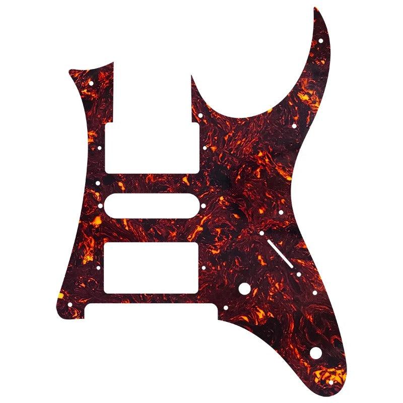 Ibanez RG3550MZ HSH Pickguard (MIJ) - 4-Ply Brown Tortoise - Ploutone