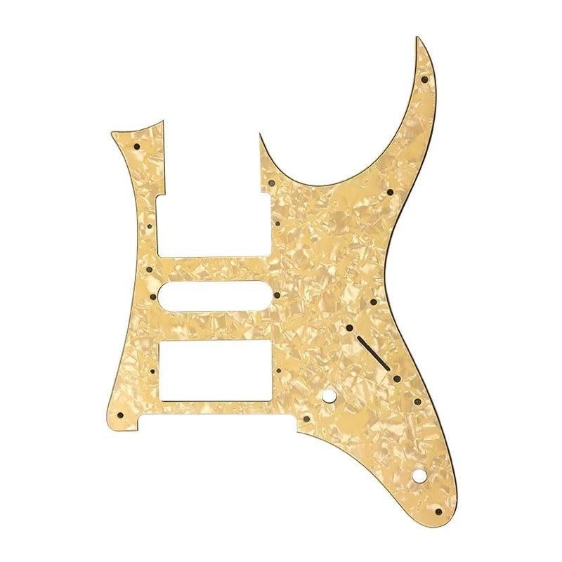Ibanez RG3550MZ HSH Pickguard (MIJ) - 4-Ply Cream Pearl - Ploutone