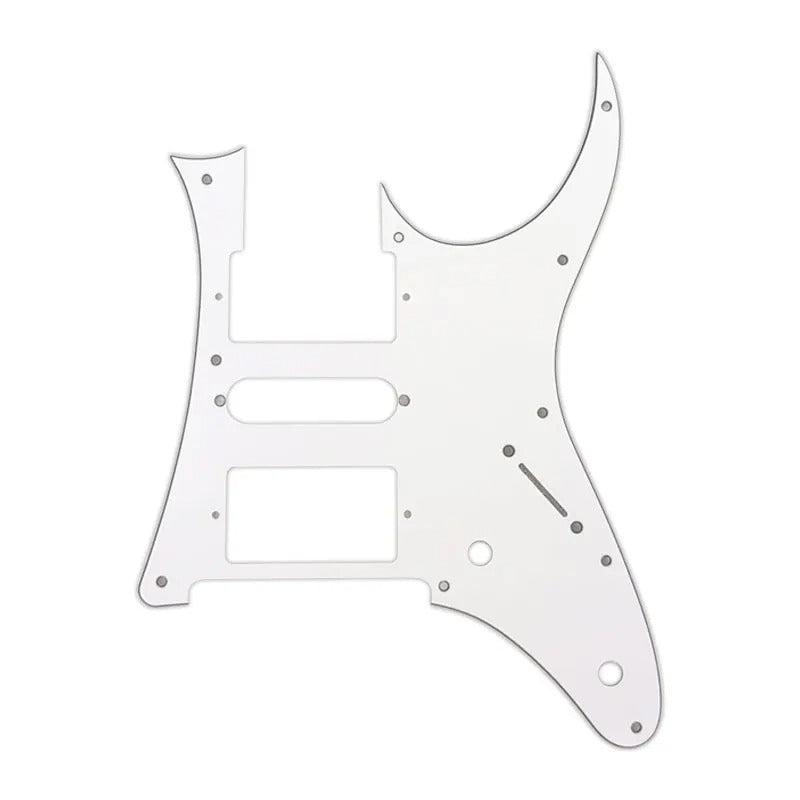 Ibanez RG2550Z HSH Pickguard - 25+ Colors 3-Ply White - Ploutone