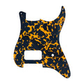 11-Hole Single Humbucker Strat Pickguard - 4-Ply Leopard Print - Ploutone