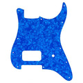 11-Hole Single Humbucker Strat Pickguard - Dark Blue Pearl - Ploutone