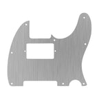 8-Hole HH/ SH Humbucker Metal Telecaster Pickguard - Aluminum - Ploutone