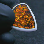 Opus Skalm VALKORE™ Hybrid Series Handmade Guitar Pick - Flame Orange Flake