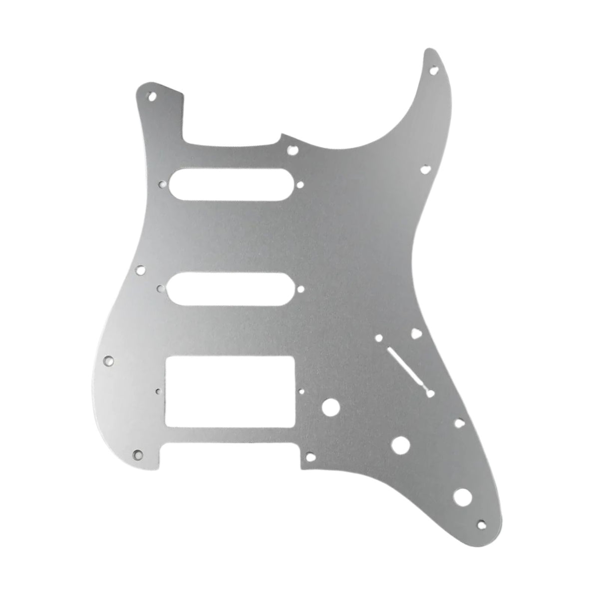 11-Hole HSS Metal Strat Pickguard - Aluminum - Ploutone