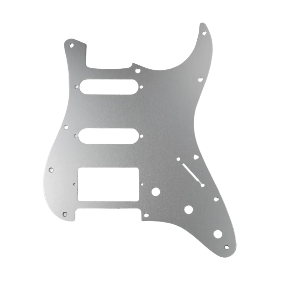 11-Hole HSS Metal Strat Pickguard - Aluminum - Ploutone