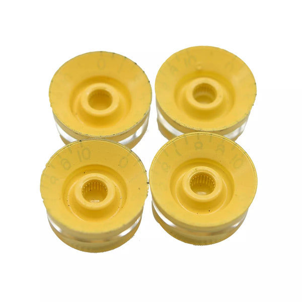 Cream Speed Knob for Gibson®, 24 Fine Spline, Set of 4  from Ploutone