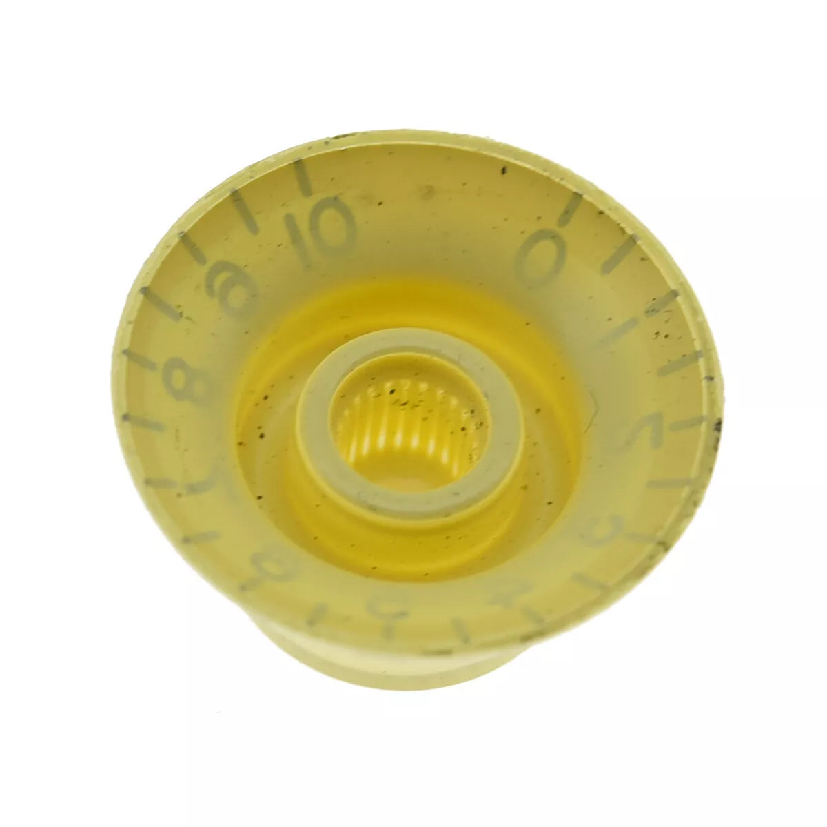 Cream Top Hat Bell Knobs for Gibson® - 24 Fine Spline (Set of 4) - Ploutone