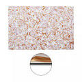 Guitar Pickguard Material - Gold and White Shell - 17 x 11.5-inch Pickguard Blank - Ploutone