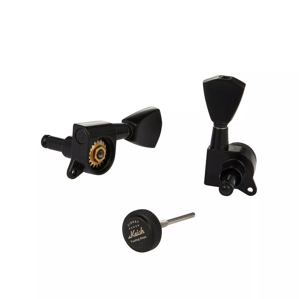 Gibson® Les Paul & SG Locking Tuners 3+3 - Black Guitar Fittings & Parts from Ploutone