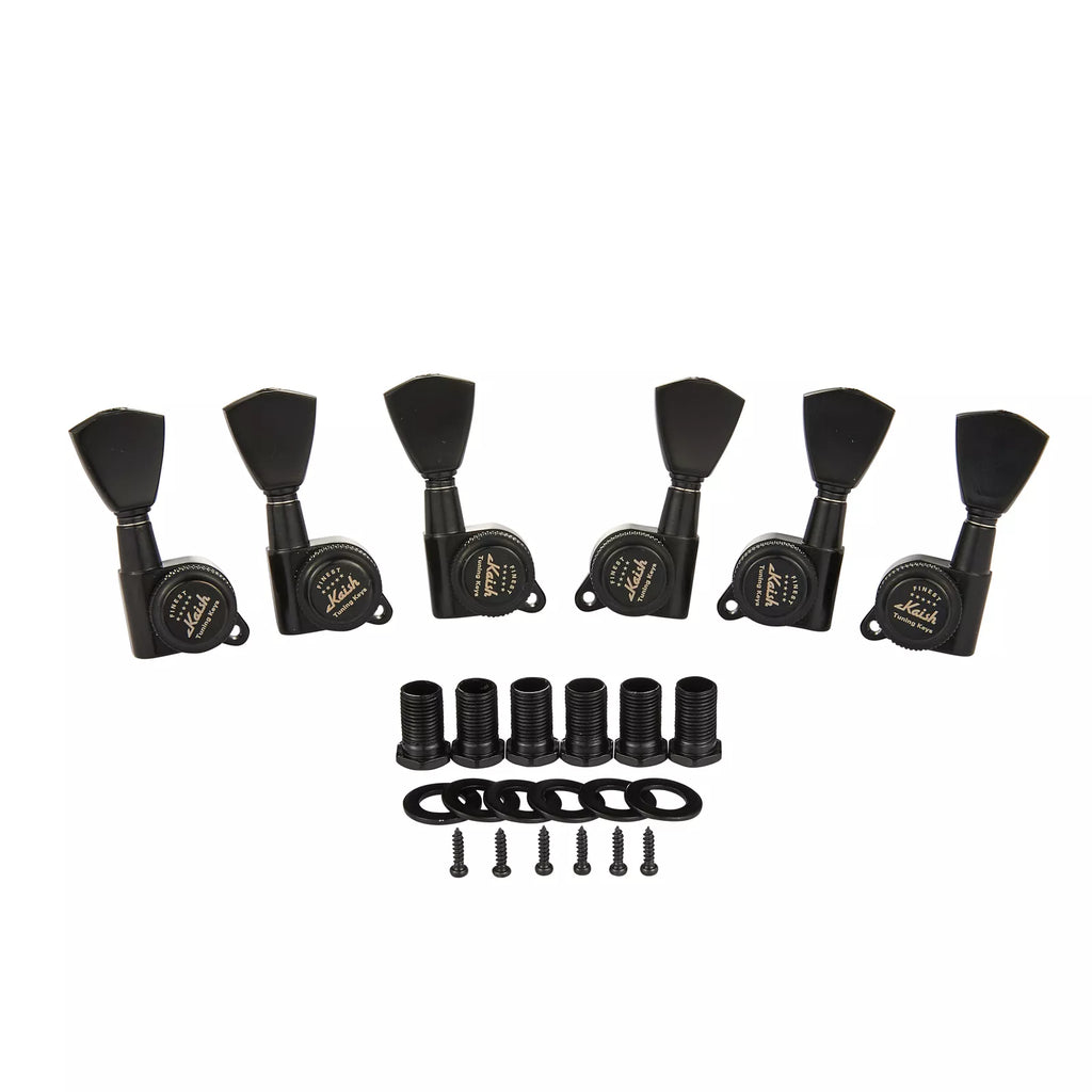 Gibson® Les Paul & SG Locking Tuners 3+3 - Black Guitar Fittings & Parts from Ploutone