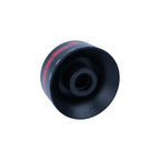 Guitar Speed Knobs, 18 Spline Metric (Set of 4) - Black / Red Skull Knobs from Ploutone