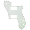 72 Deluxe Telecaster Pickguard (PAF Humbuckers) - 3-Ply Ivory - Ploutone