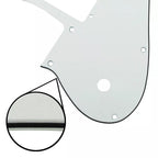 72 Deluxe Telecaster Pickguard (PAF Humbuckers) - 3-Ply Ivory - Ploutone