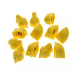 Vintage Mini Chicken Head Knobs - 1/4" for Amps & Pedals (Raised, Set of 12) Yellow - Ploutone