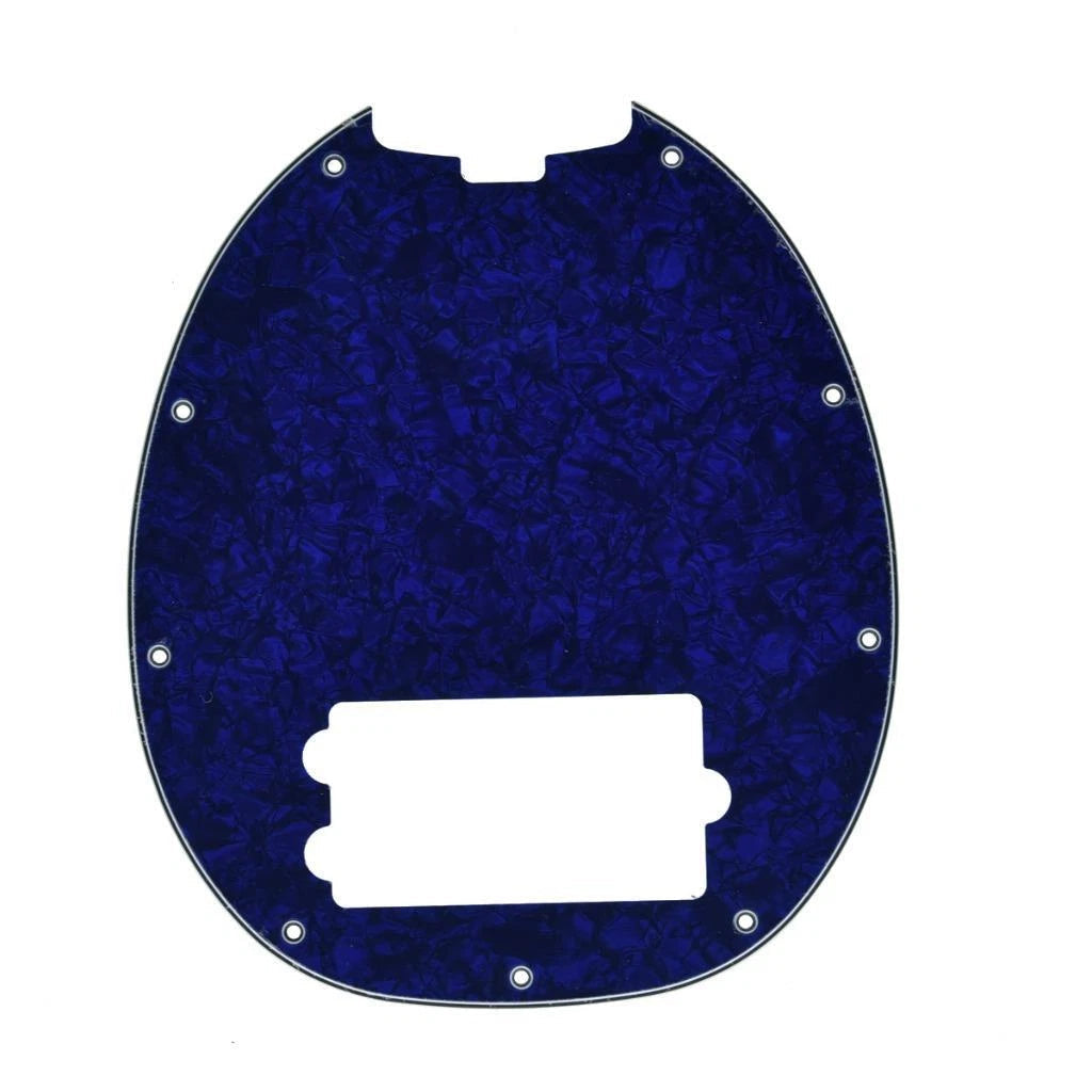 Music Man Stingray 4-String Bass Pickguard - 4-Ply Blue Pearl - Ploutone
