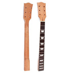 Les Paul-Style Guitar Neck, 22 Fret, Maple & Mahogany Fretboard - Ploutone