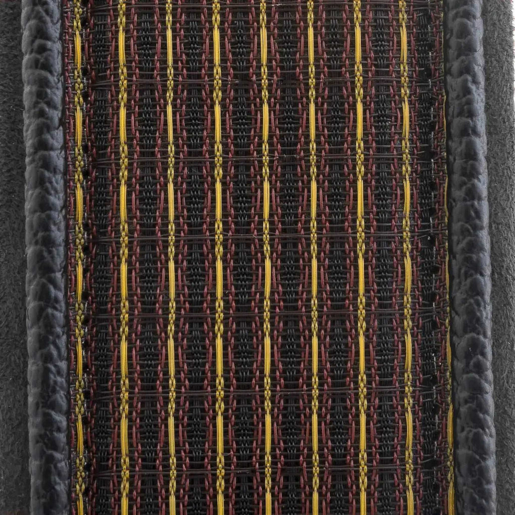 RightOn Go Mojo Oxblood Black Guitar Strap - Ploutone