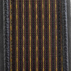 RightOn Go Mojo Oxblood Black Guitar Strap - Ploutone