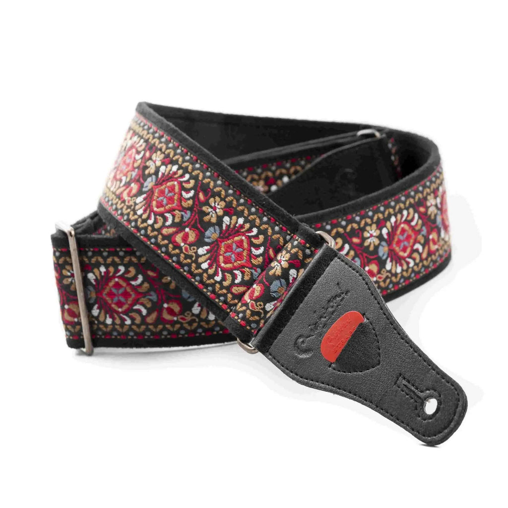 RightOn Standard Plus Woodstock Woody II Guitar Strap - Ploutone