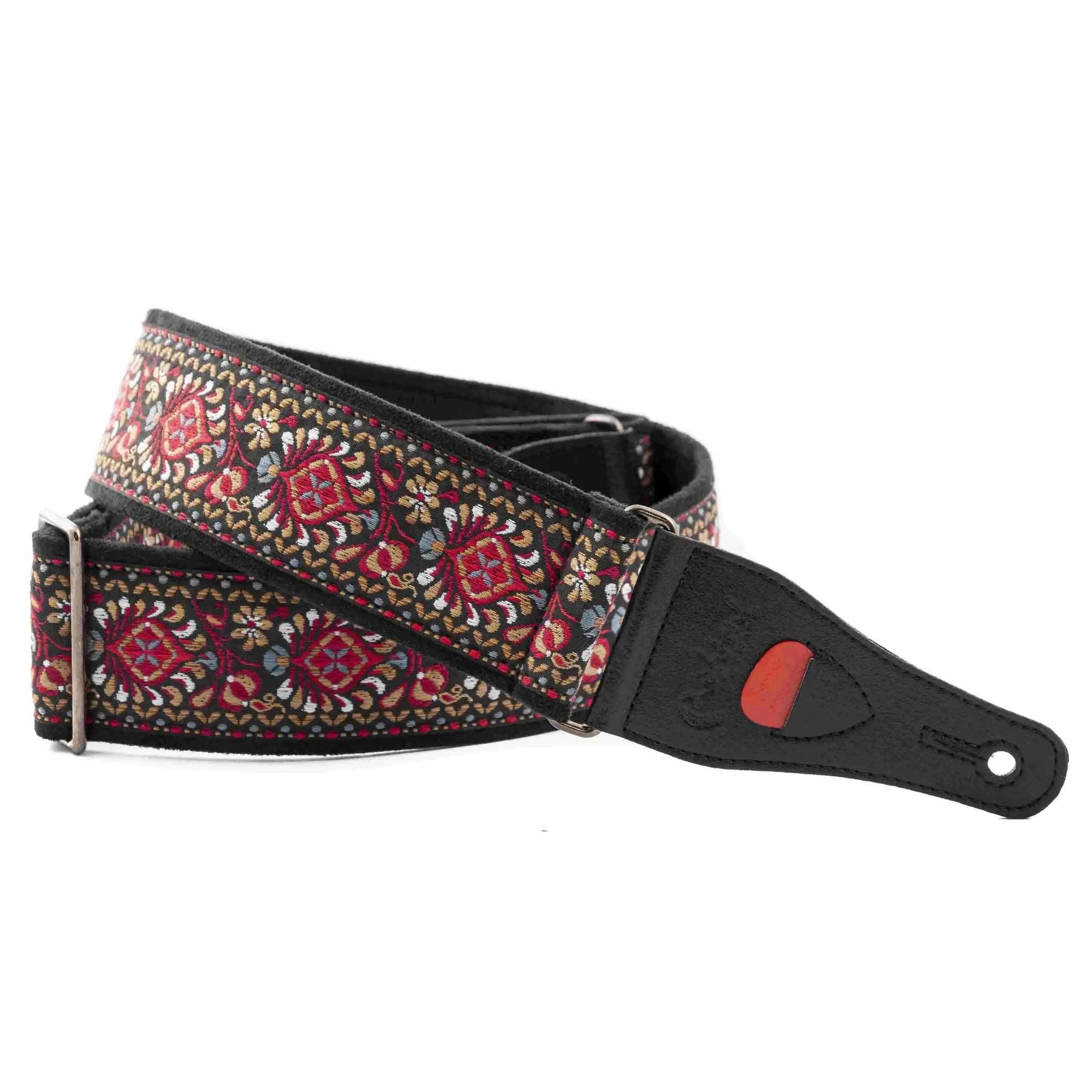 RightOn Standard Plus Woodstock Woody II Guitar Strap - Ploutone