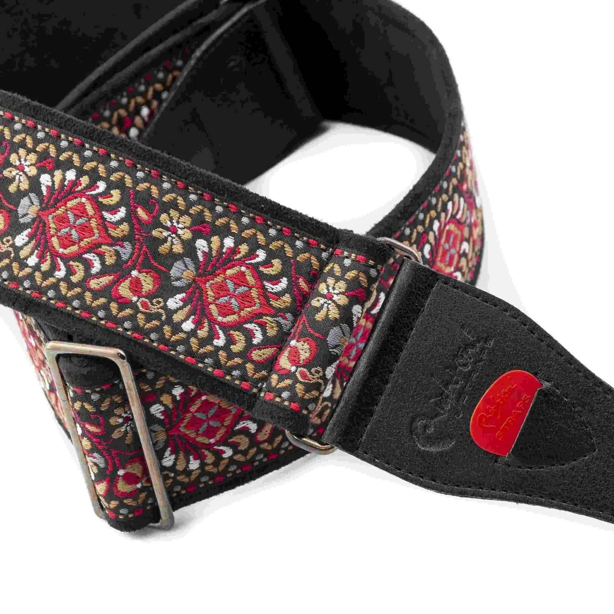 RightOn Standard Plus Woodstock Woody II Guitar Strap - Ploutone