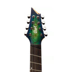 Cort KX508 8-String Multi-Scale Electric Guitar in Mariana Blue Burst - Ploutone