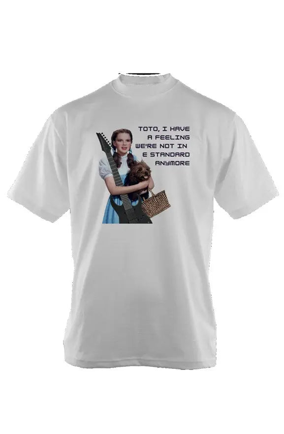 Toto's Drop Tuning Oversized Streetwear Style T-Shirt (White) white - Ploutone