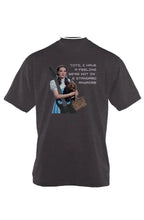 Toto's Drop Tuning Oversized Streetwear Style T-Shirt (Charcoal Gray) Charcoal Grey Heather - Ploutone