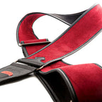 RightOn Steady Talisman Divine Red Guitar Strap - Ploutone