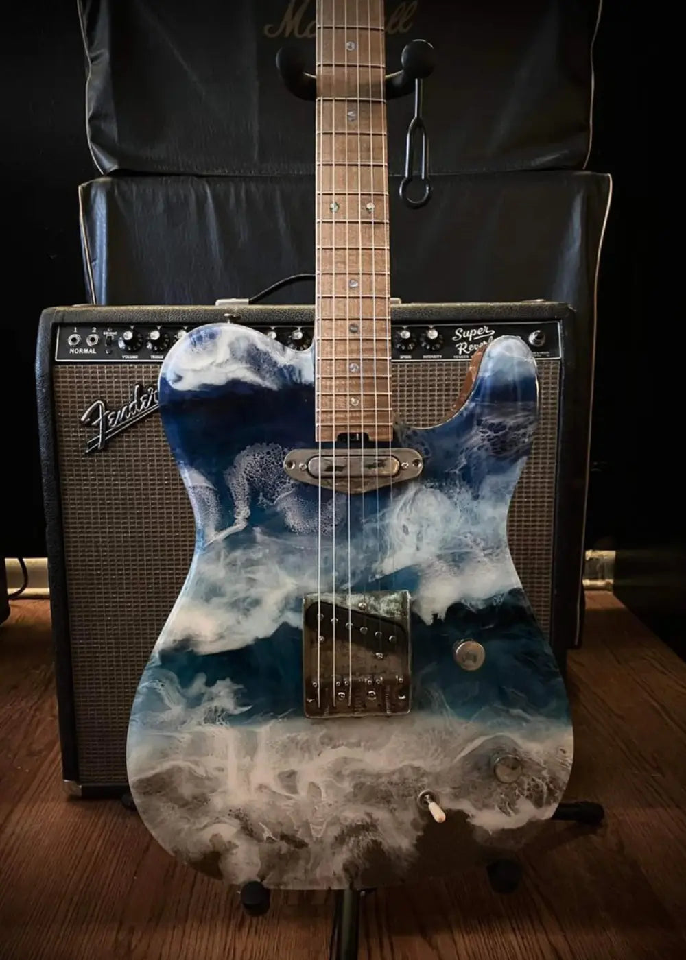 Rebirth Guitar Co Telluride Endless Summer #1, USA Handmade Custom Guitar Ploutone