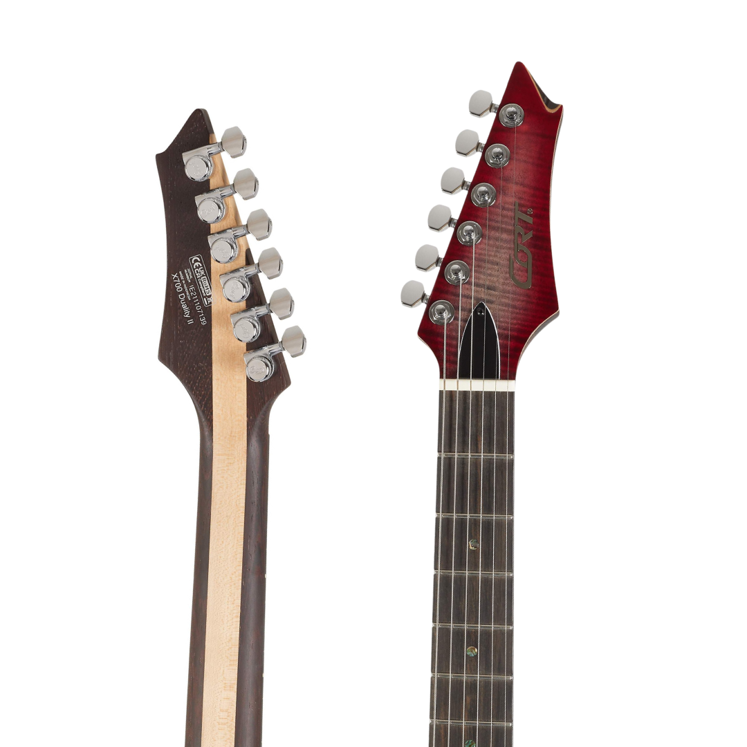 Cort X700 Duality II Electric Guitar in Lava Burst - Ploutone