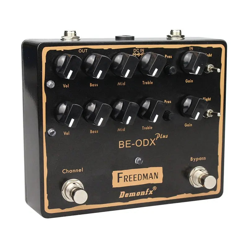 Demonfx BE-ODX Plus Dual Channel Overdrive Distortion Pedal - Ploutone