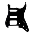 Floyd Rose Strat HSS Pickguard - 11-hole - 3-Ply Black - Ploutone